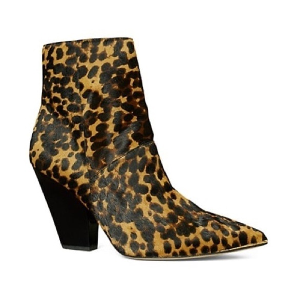 Tory Burch Leopard Print Calf Hair - Picture 1 of 7